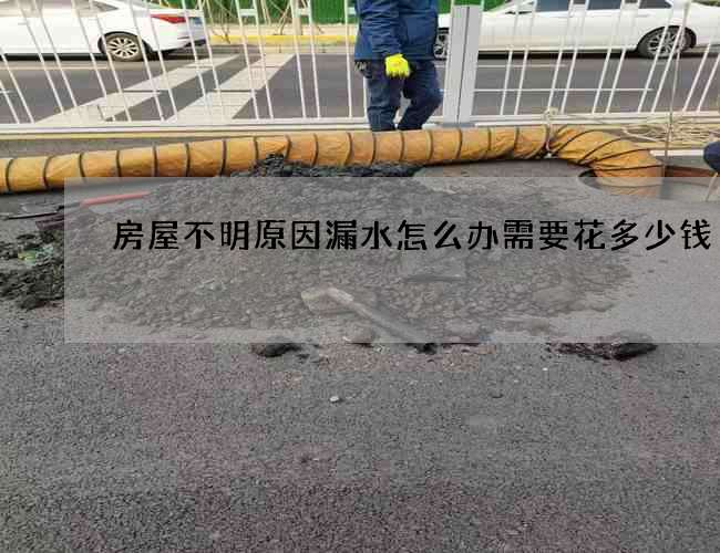 房屋不明原因漏水怎么辦需要花多少錢