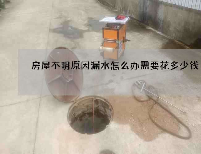 房屋不明原因漏水怎么辦需要花多少錢