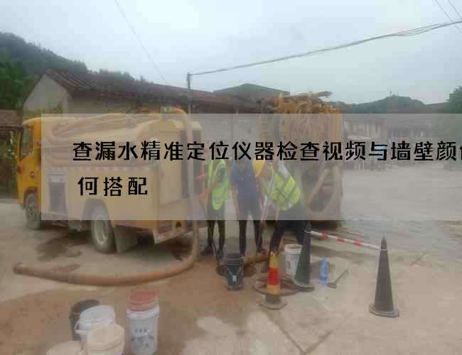 查漏水精準定位儀器檢查視頻與墻壁顏色如何搭配