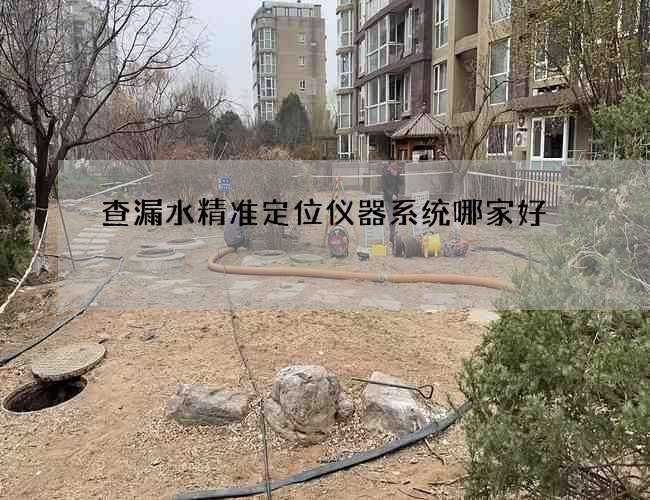 查漏水精準(zhǔn)定位儀器系統(tǒng)哪家好