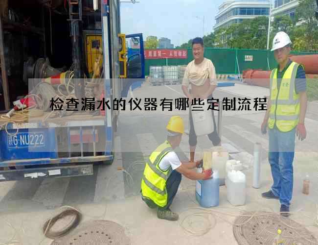 檢查漏水的儀器有哪些定制流程